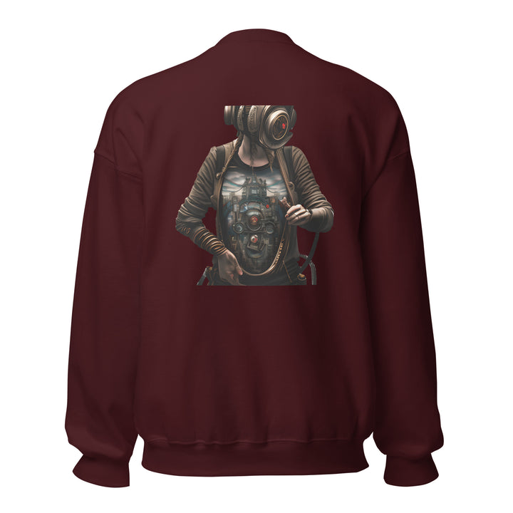 Cybernetics Head Unisex Premium Sweatshirt - ArtyKoala