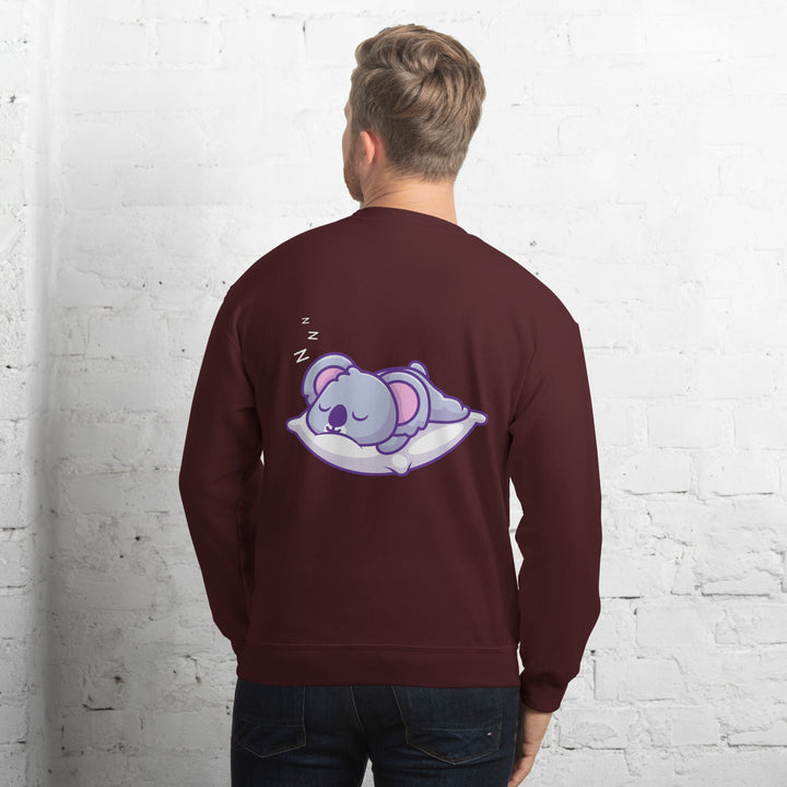 Sleepy Koala Unisex Premium Sweatshirt - ArtyKoala