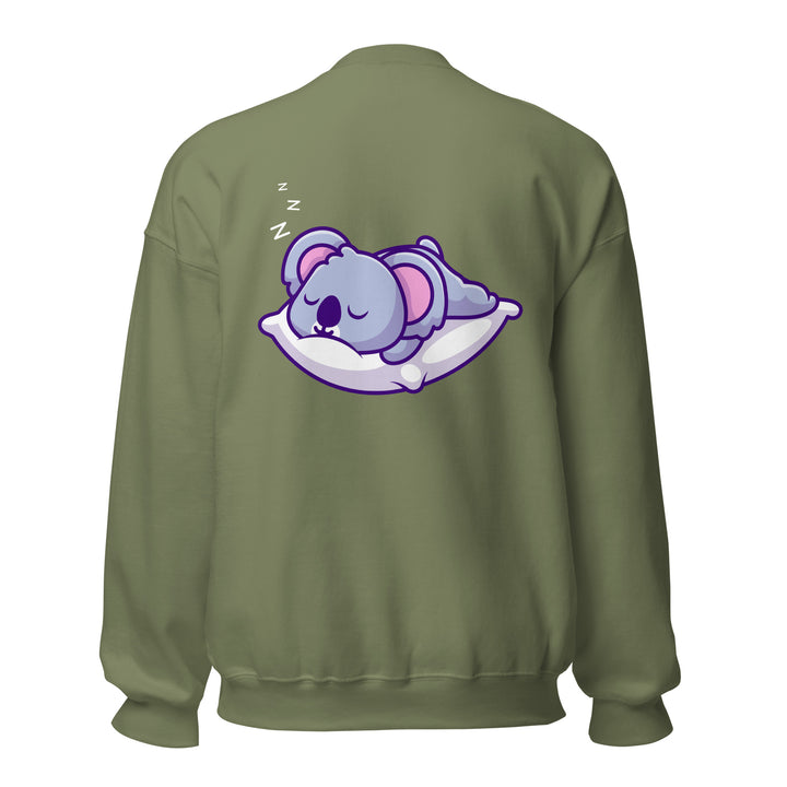 Sleepy Koala Unisex Premium Sweatshirt - ArtyKoala