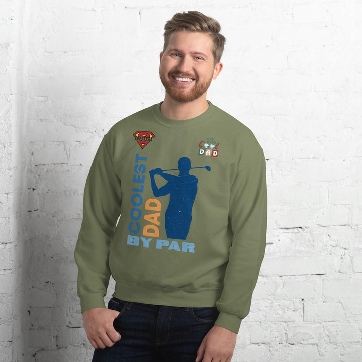 The cool Dad By Par Man Premium Sweatshirt - ArtyKoala