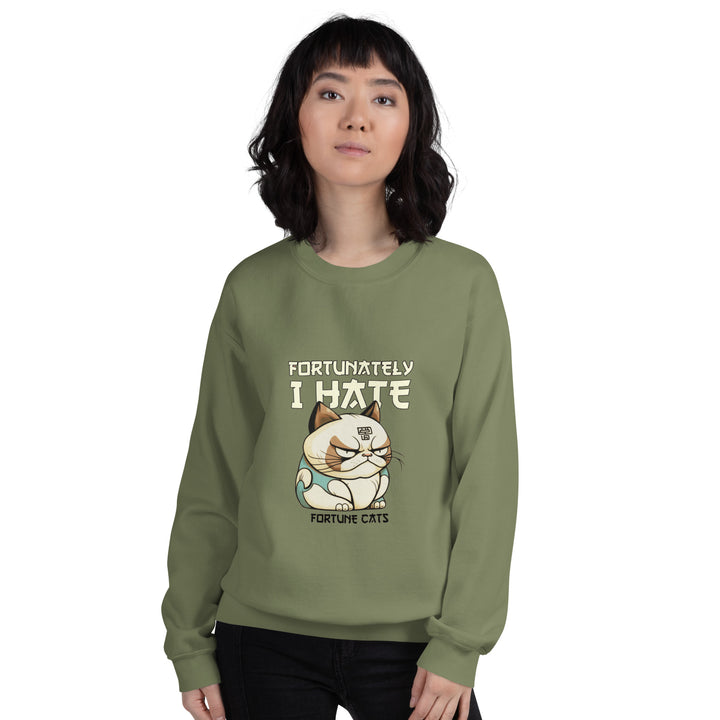 Fortunately I Hate Unisex Premium Sweatshirt - ArtyKoala