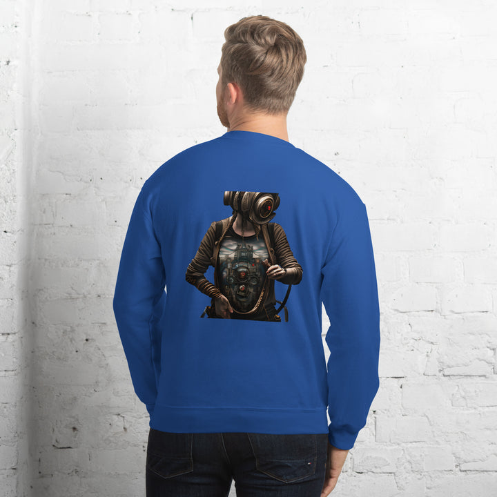 Cybernetics Head Unisex Premium Sweatshirt - ArtyKoala