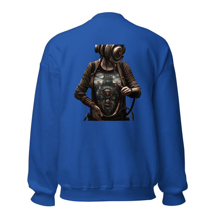 Cybernetics Head Unisex Premium Sweatshirt - ArtyKoala