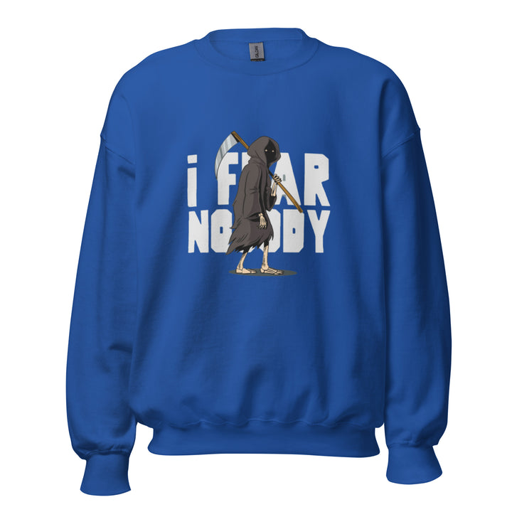 I Fear Nobody Unisex Premium Sweatshirt - Royal / S - ArtyKoala