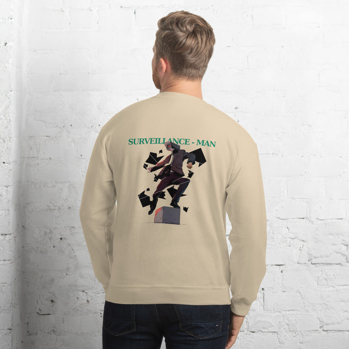 Future Surveiliance Man Unisex Premium Sweatshirt - ArtyKoala