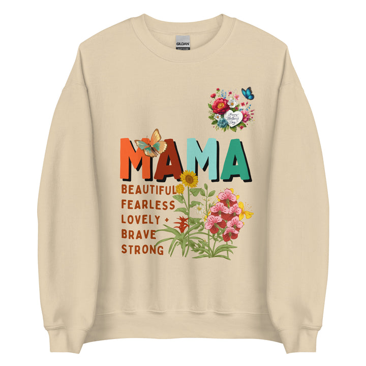 Beautiful Mama Women Premium Sweatshirt - Sand / S - ArtyKoala