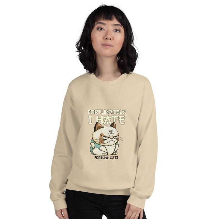 Fortunately I Hate Unisex Premium Sweatshirt - ArtyKoala