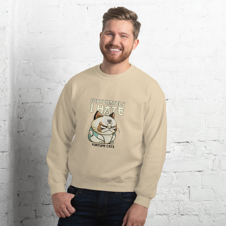 Fortunately I Hate Unisex Premium Sweatshirt - ArtyKoala