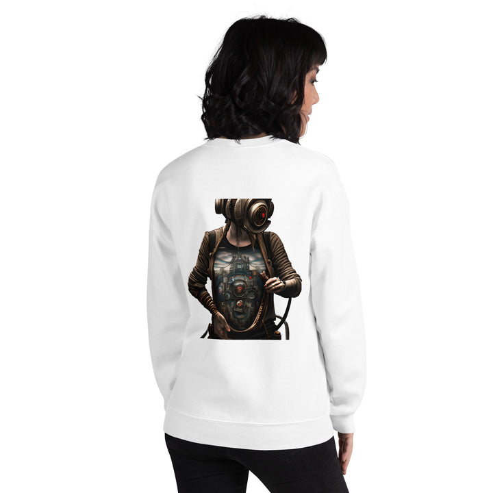 Cybernetics Head Unisex Premium Sweatshirt - ArtyKoala