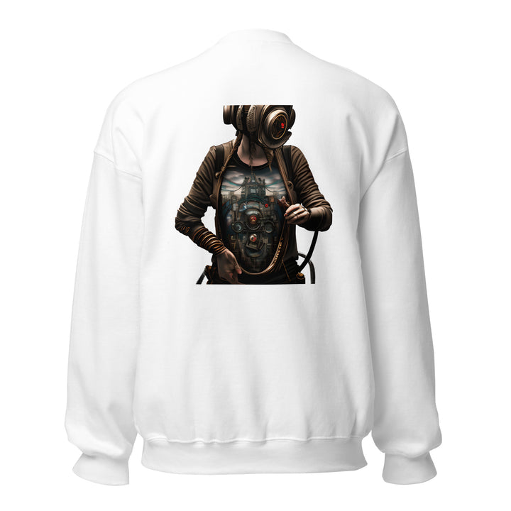 Cybernetics Head Unisex Premium Sweatshirt - ArtyKoala