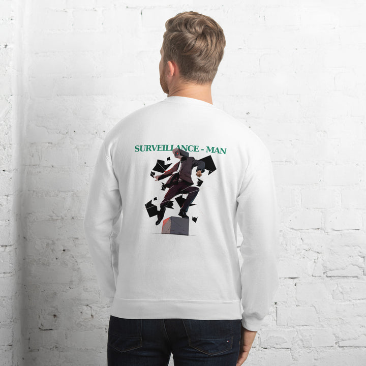 Future Surveiliance Man Unisex Premium Sweatshirt - ArtyKoala