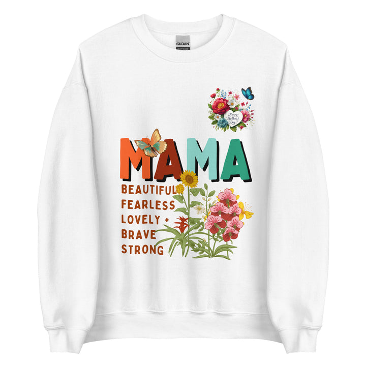 Beautiful Mama Women Premium Sweatshirt - White / S - ArtyKoala