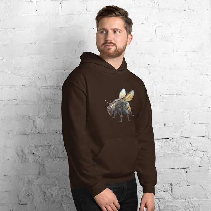 Mechanical Bee Men Premium Hoodie - ArtyKoala