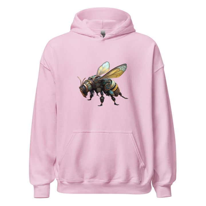 Mechanical Bee Men Premium Hoodie - Light Pink / S - ArtyKoala