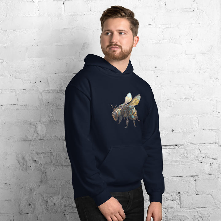 Mechanical Bee Men Premium Hoodie - ArtyKoala