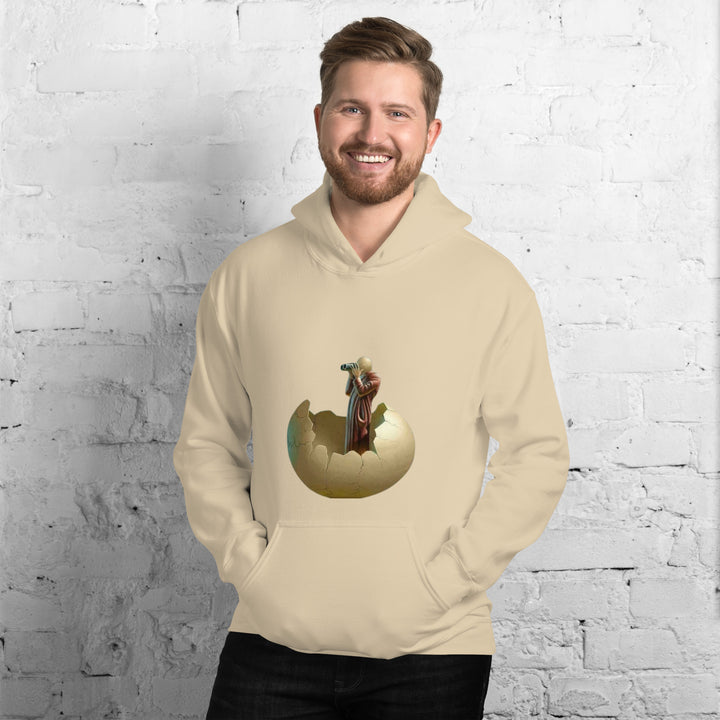 Cracked Egg Men Premium Hoodie - ArtyKoala