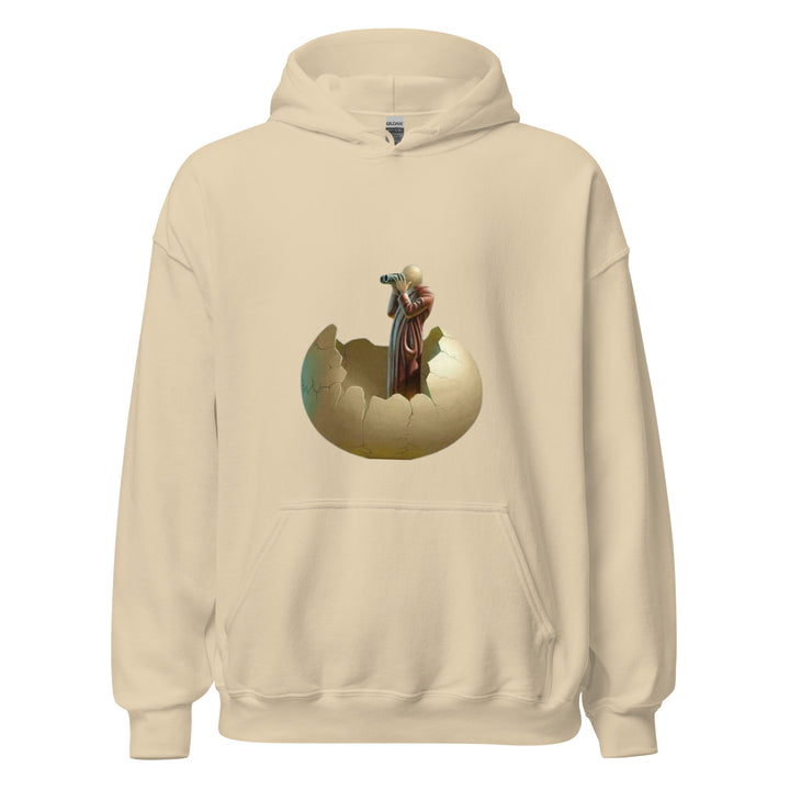 Cracked Egg Men Premium Hoodie - Sand / S - ArtyKoala