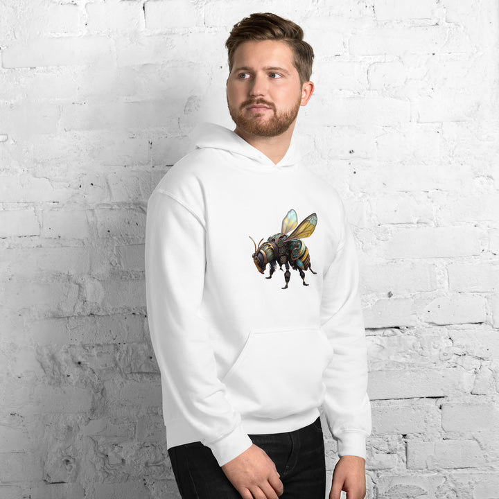 Mechanical Bee Men Premium Hoodie - ArtyKoala