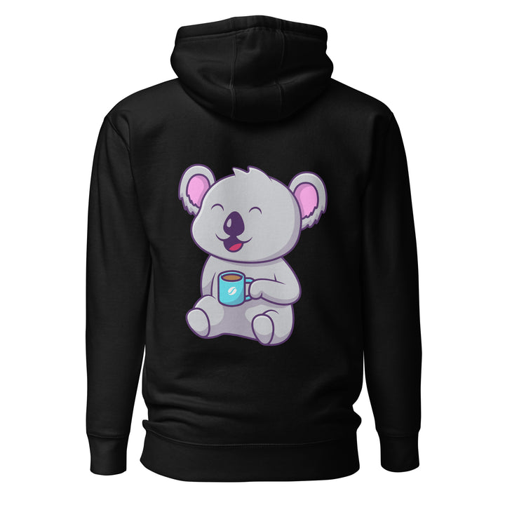 Koala Sleeping in a Cup Unisex Premium Hoodie - ArtyKoala