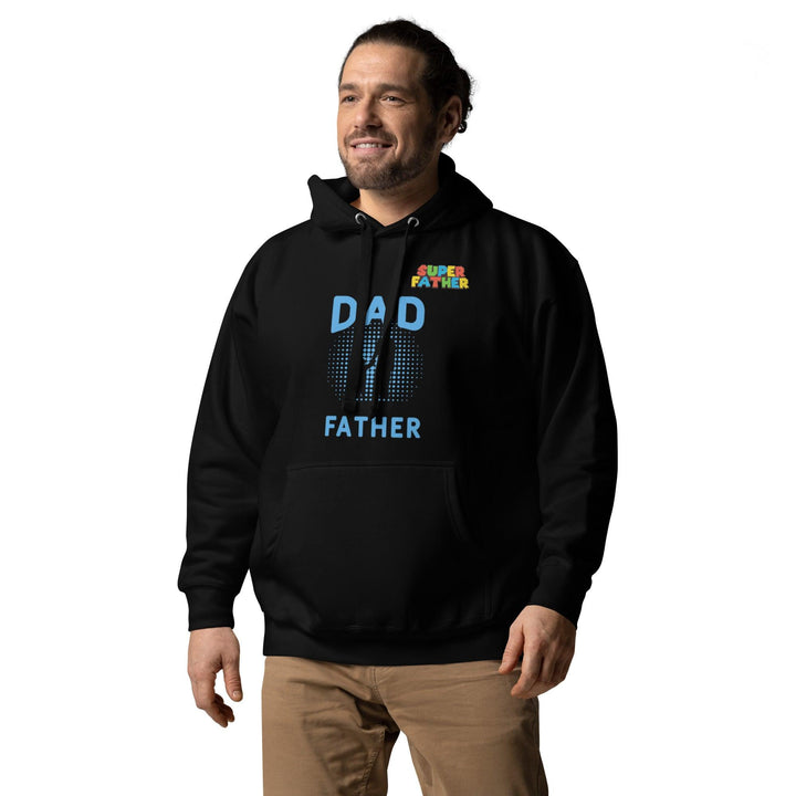 Dad Father Super Man Premium Hoodie - ArtyKoala