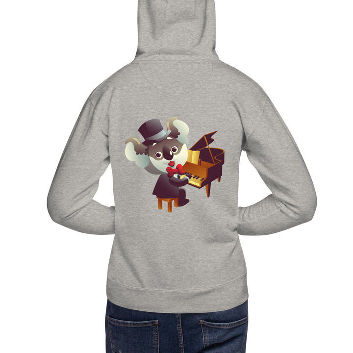 Koala Musicians Piano Man Premium Hoodie - ArtyKoala