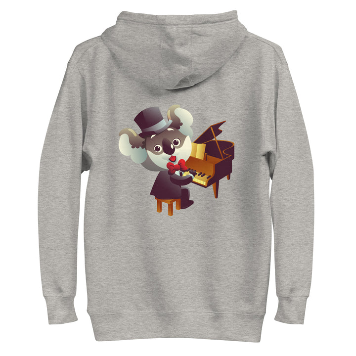 Koala Musicians Piano Man Premium Hoodie - ArtyKoala