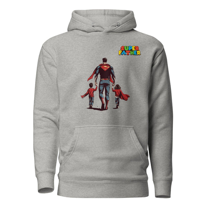 Super Father's Day Man Premium Hoodie - Carbon Grey / S - ArtyKoala