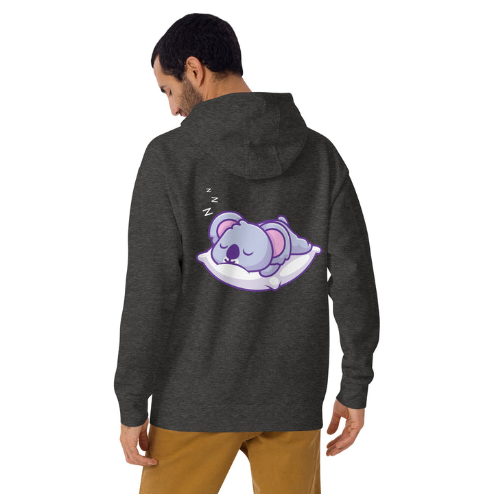 Sleepy Koala Unisex Premium Hoodie - ArtyKoala