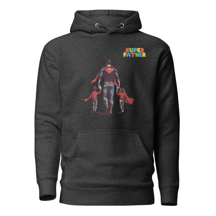 Super Father's Day Man Premium Hoodie - Charcoal Heather / S - ArtyKoala