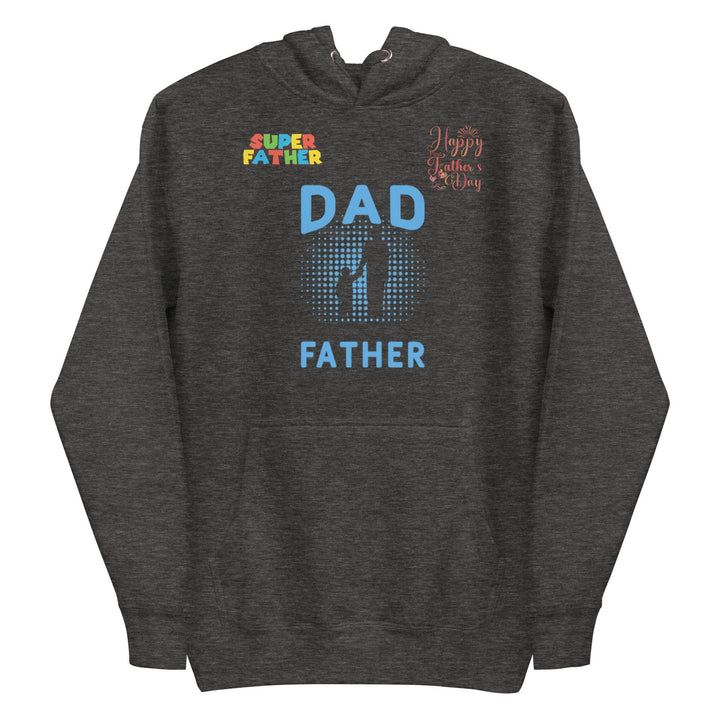 Dad Father Man Premium Hoodie - Charcoal Heather / S - ArtyKoala