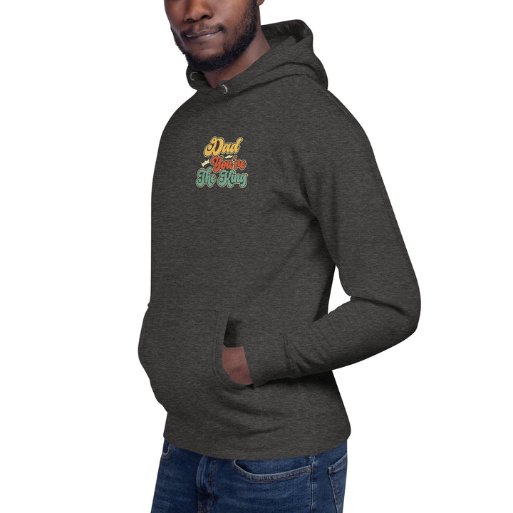 Dad You're The King Man Premium Hoodie - ArtyKoala