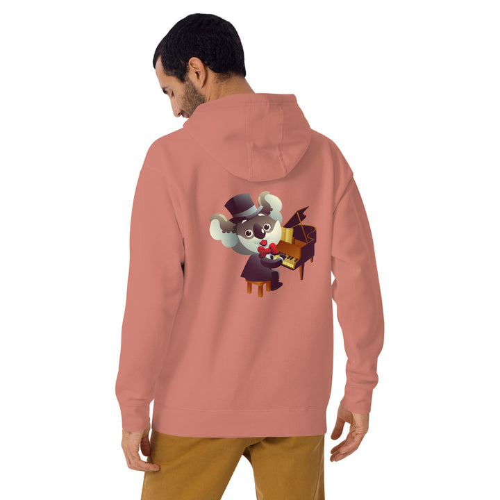 Koala Musicians Piano Man Premium Hoodie - ArtyKoala