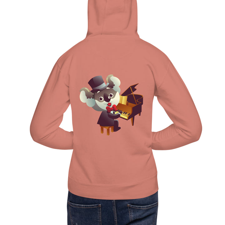 Koala Musicians Piano Man Premium Hoodie - ArtyKoala