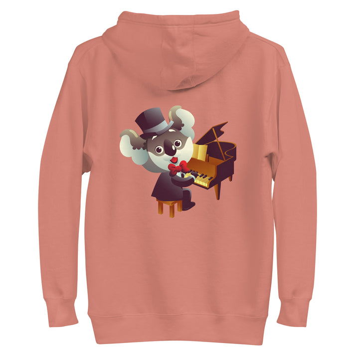 Koala Musicians Piano Man Premium Hoodie - ArtyKoala