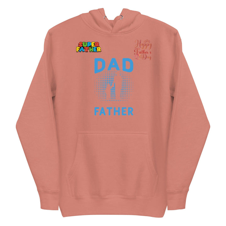 Dad Father Man Premium Hoodie - Dusty Rose / S - ArtyKoala