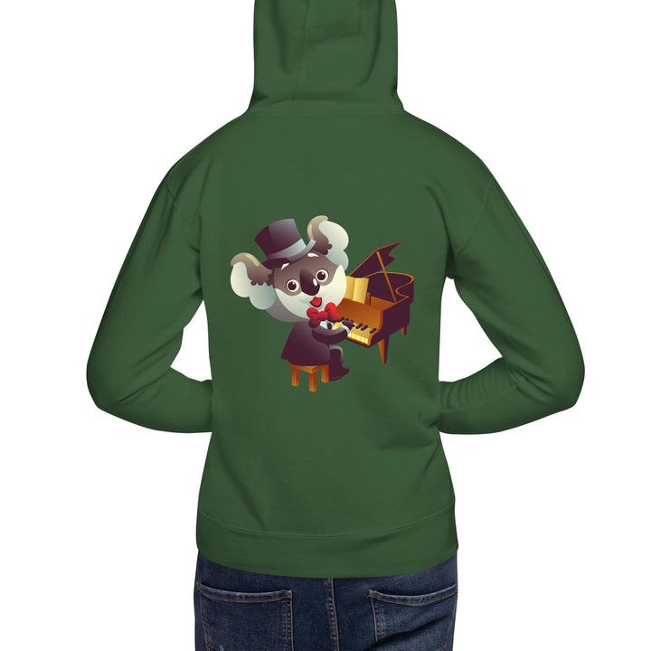 Koala Musicians Piano Man Premium Hoodie - ArtyKoala