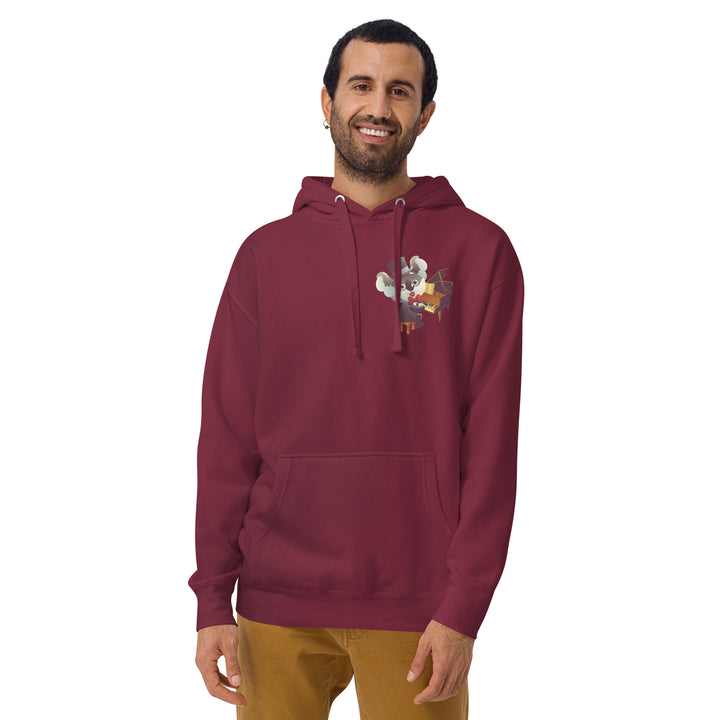 Koala Musicians Piano Man Premium Hoodie - ArtyKoala