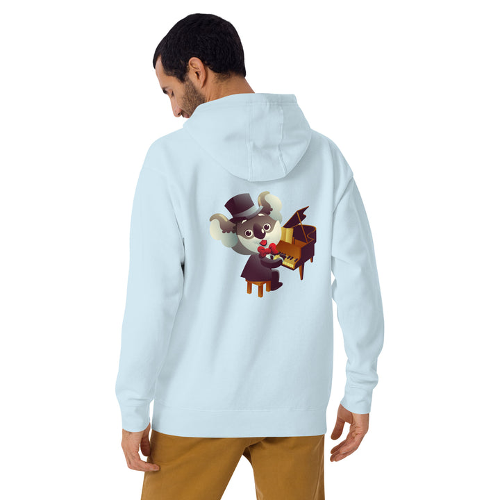 Koala Musicians Piano Man Premium Hoodie - ArtyKoala