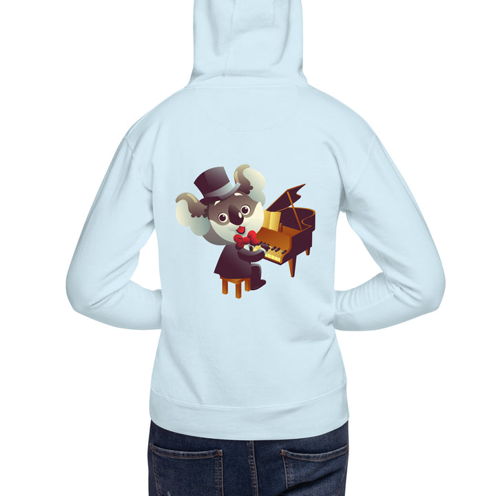 Koala Musicians Piano Man Premium Hoodie - ArtyKoala