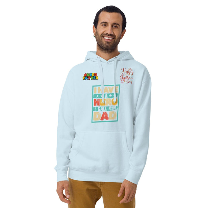 I Have a Hero Happy Father's Day Man Premium Hoodie - ArtyKoala