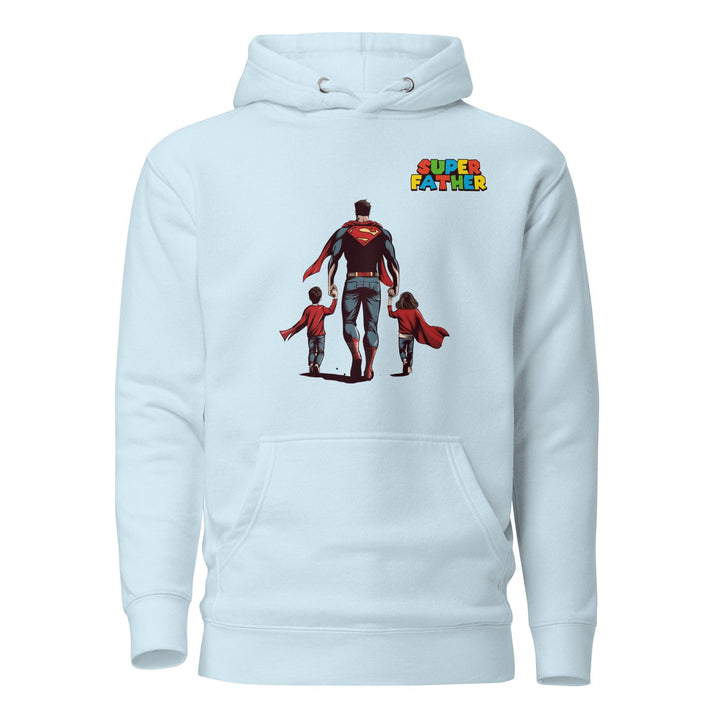 Super Father's Day Man Premium Hoodie - Sky Blue / S - ArtyKoala