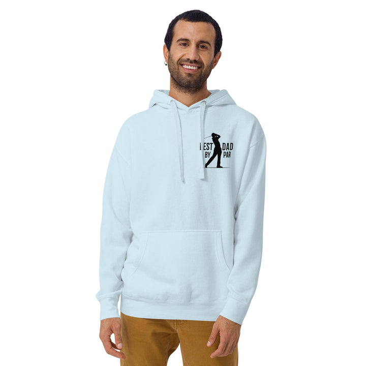 Best Dad By Par Black Man Premium Hoodie - ArtyKoala