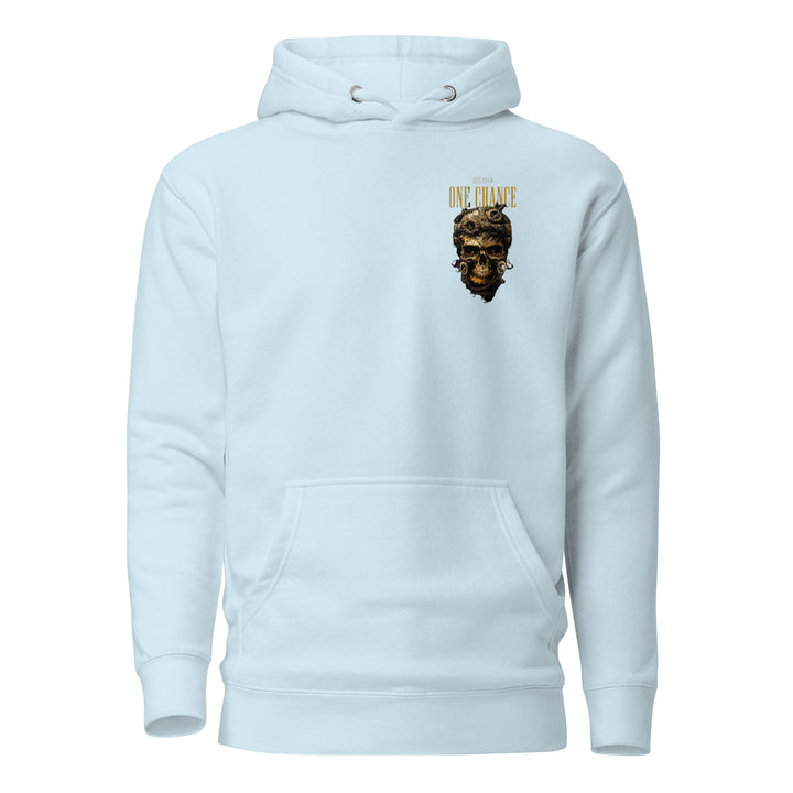 Cybernetics Head Unisex Premium Hoodie - Sky Blue / S - ArtyKoala