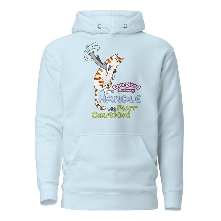 Cat Deliver Premium Cotton Unisex Hoodie - ArtyKoala