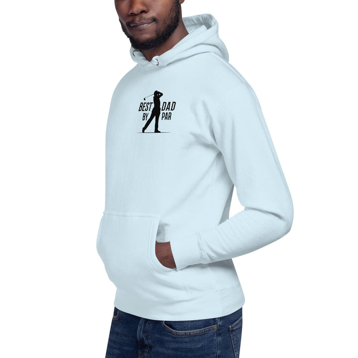 Best Dad By Par Black Man Premium Hoodie - ArtyKoala