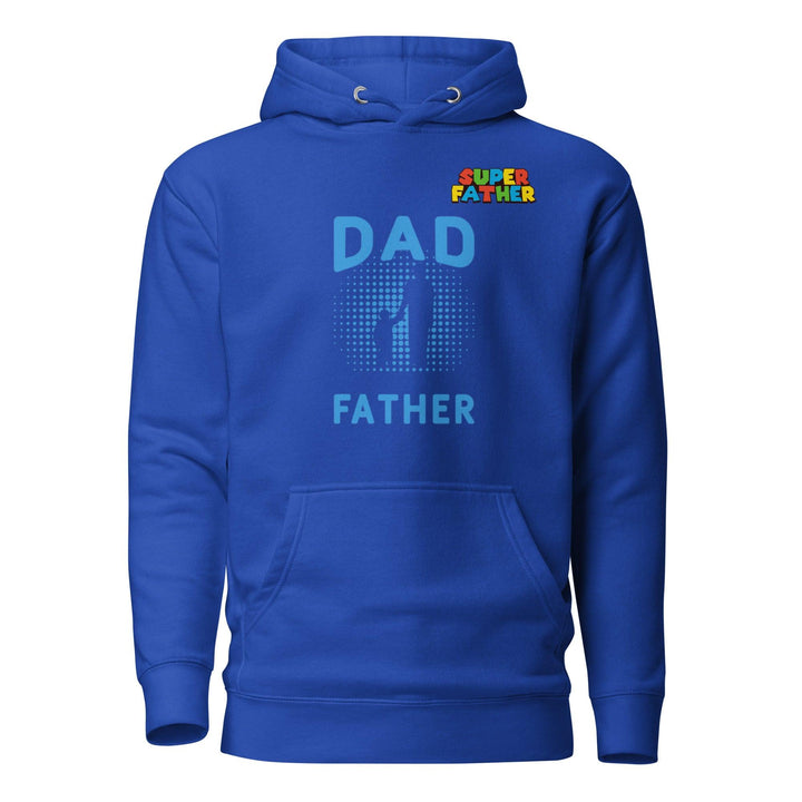 Dad Father Super Man Premium Hoodie - Team Royal / S - ArtyKoala