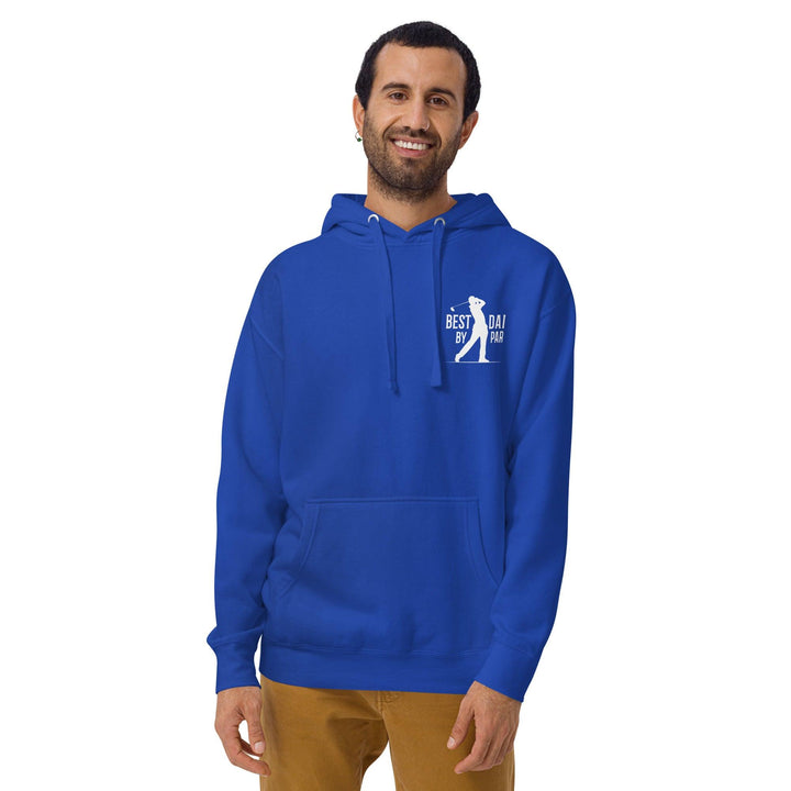 Best Dad By Par White Man Premium Hoodie - ArtyKoala