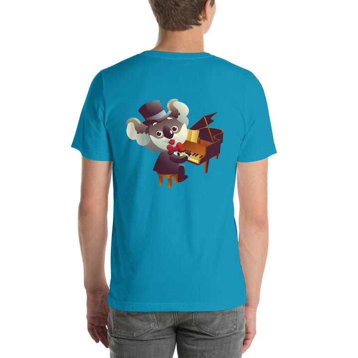 Koala Musicians Piano Man Premium T-shirt - ArtyKoala