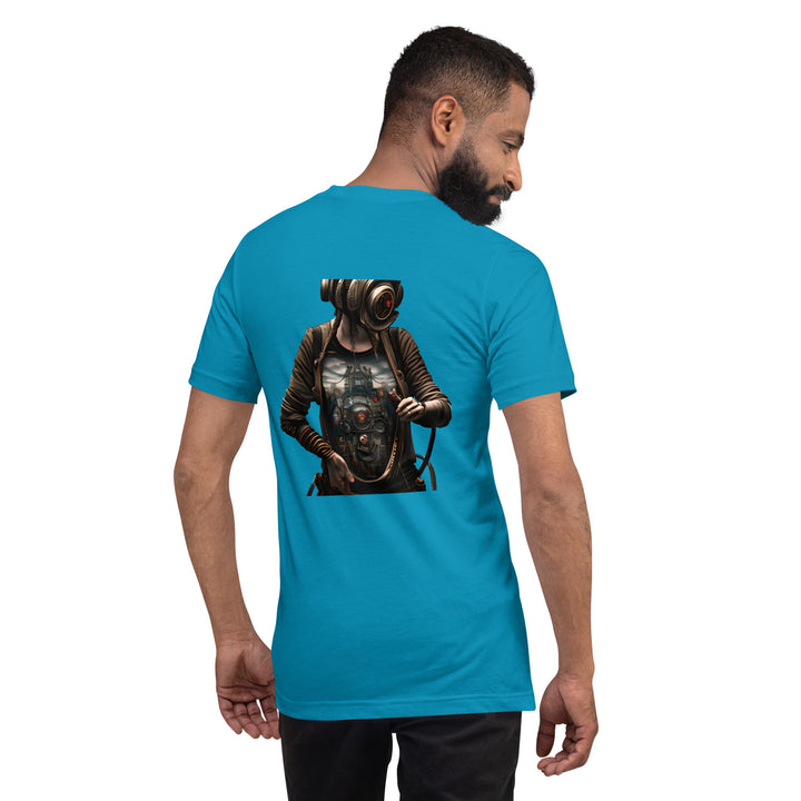 Cybernetic Head Unisex Premium T-shirt - ArtyKoala