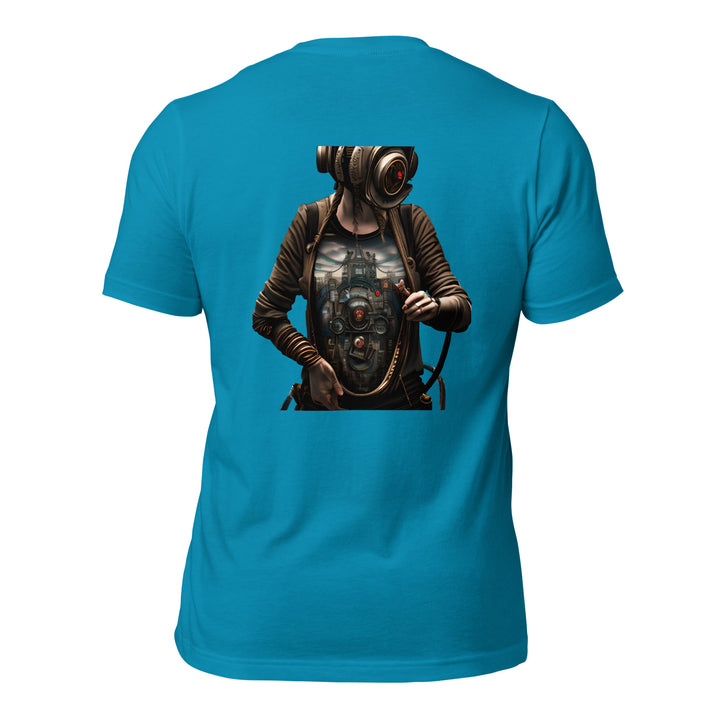 Cybernetic Head Unisex Premium T-shirt - ArtyKoala